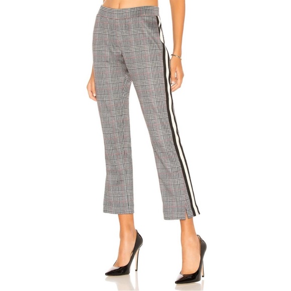 Pam & Gela Pants - Like-New Pam & Gela Crop Flared Scuba Track Pants, Size Small